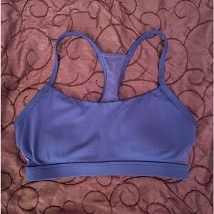 Fabletics sports bra. US size XXS. Medium wear, decent condition. Indigo.